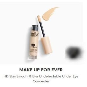 Make Up For Ever HD Skin Smooth & Blur Concealer 1.3(N) Neutral 0.15oz New Box